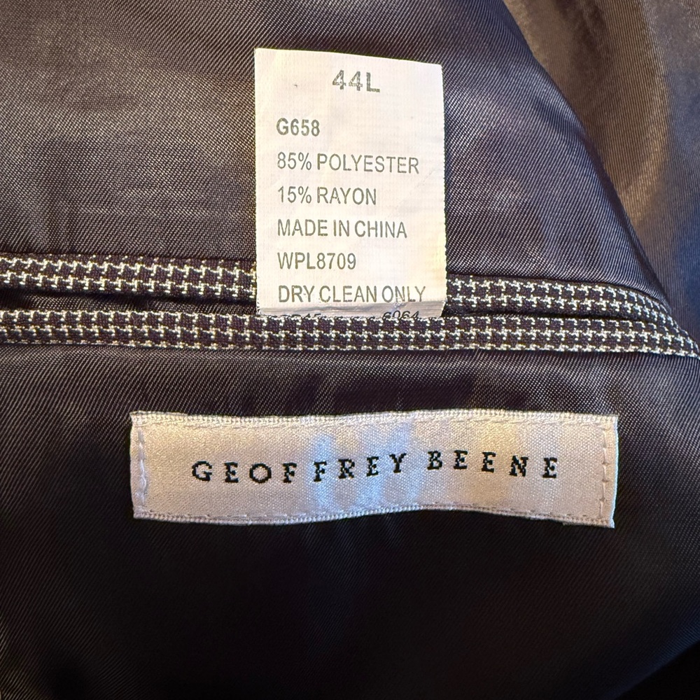 Geoffrey Beene houndstooth Coat - Picture 11 of 17